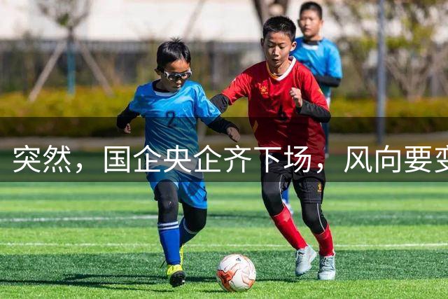 突然，国企央企齐下场，风向要变了！
